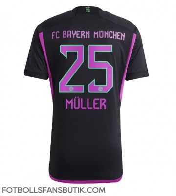 Bayern Munich Thomas Muller #25 Replika Bortatröja 2023-24 Kortärmad